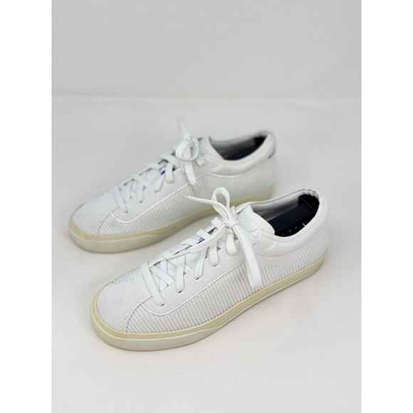 Rothys Womens Shoes White The Lace Up Low Top Sneakers Comfort Classic US 7 - Picture 4 of 10